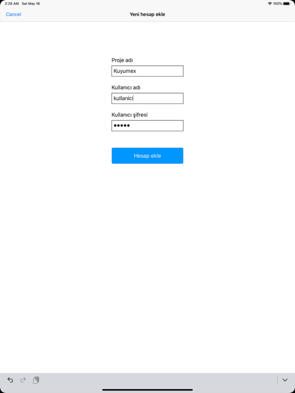 Screenshot #5 pour Kuyumsoft Authentication