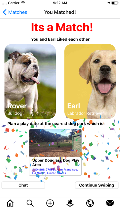pawSpace iPhone screenshot 5 - Social Networking app