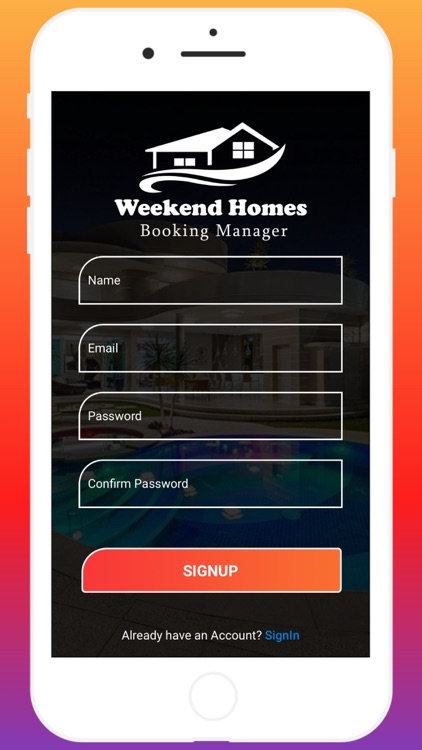 Weekend Homes Booking Manager