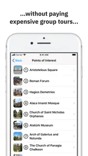 overview : thessaloniki guide iphone screenshot 2