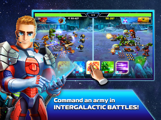Galaxy Heroes: strategies iPad app afbeelding 1