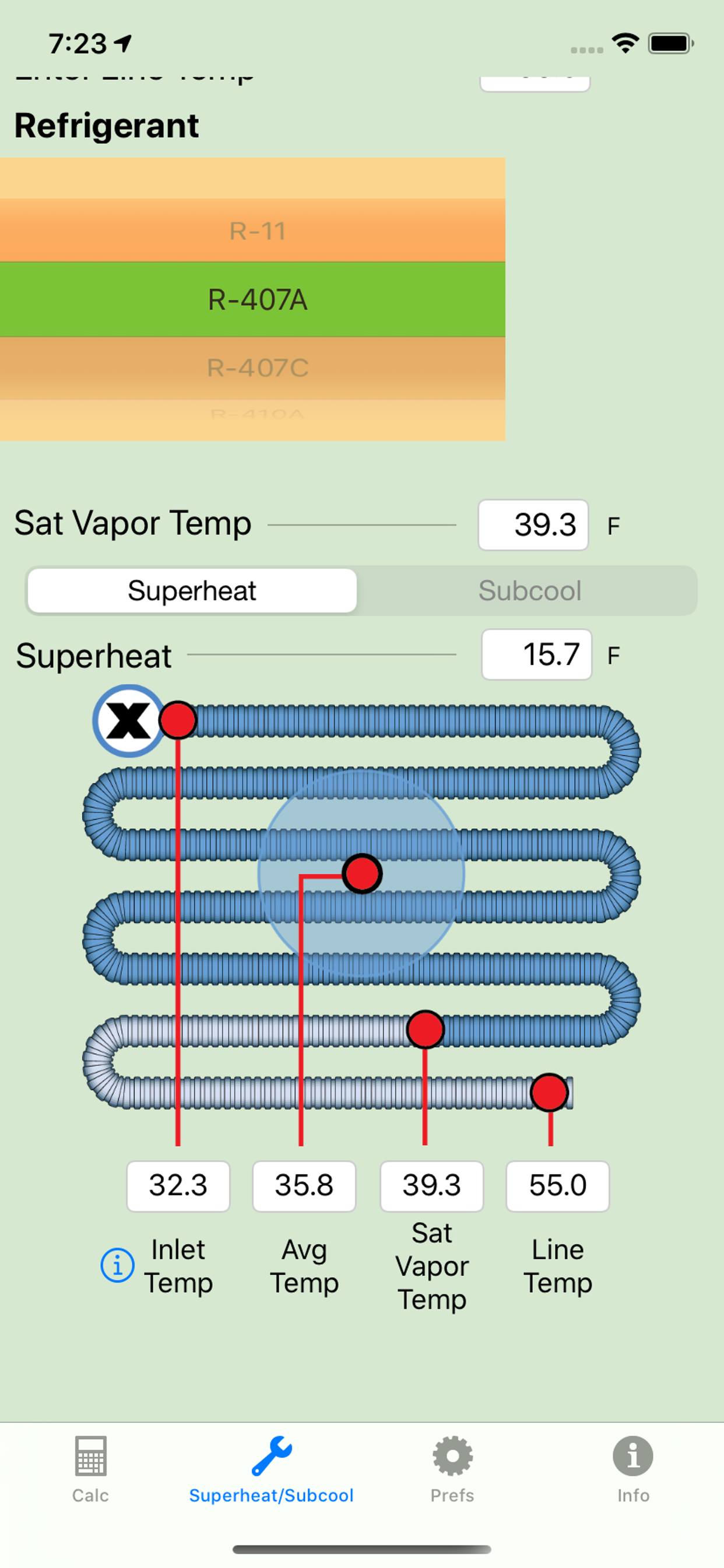 P-T Calculator screenshot 4