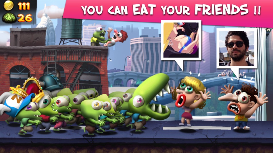 #3. Zombie Tsunami (iOS) 由: Mobigame