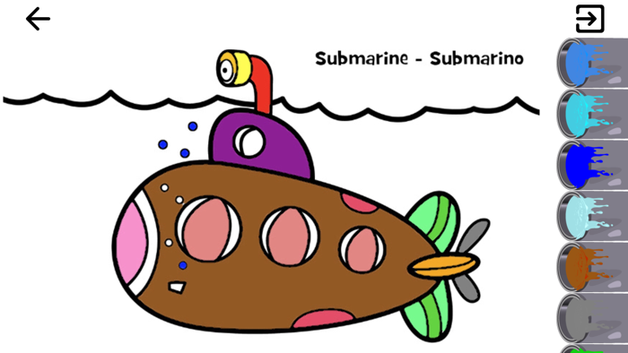 Vehicle Coloring Book for Kids