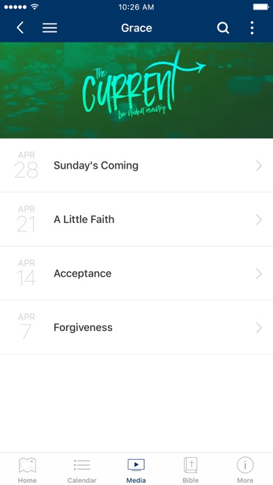 Living Water Church Screenshot