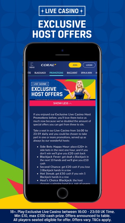 Coral Live Casino Games App screenshot-3