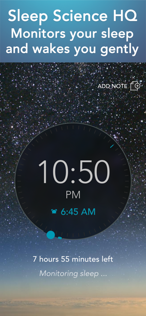 ‎Sleep Science HQ: alarm clock Screenshot