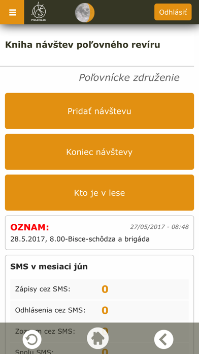 Screenshot #2 pour Kniha návštev revíru