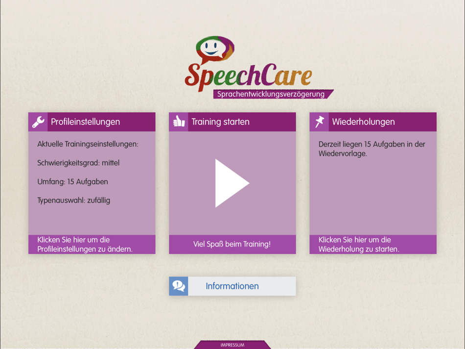 SpeechCare  SEV - 1.3 - (iOS)
