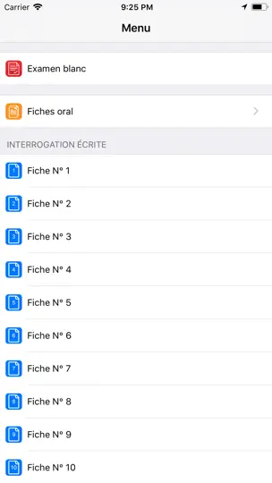 Capture d'écran de Permis C/CE - Examen Camion sur iPhone 1
