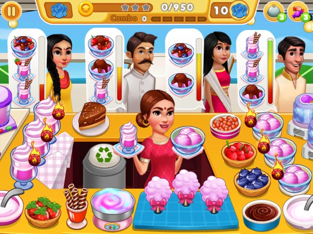 Chef indiano estrela cozinha - jogos de culinária de restaurante grátis  para meninas::Appstore for Android