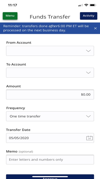 Upper Peninsula State Bank Screenshot
