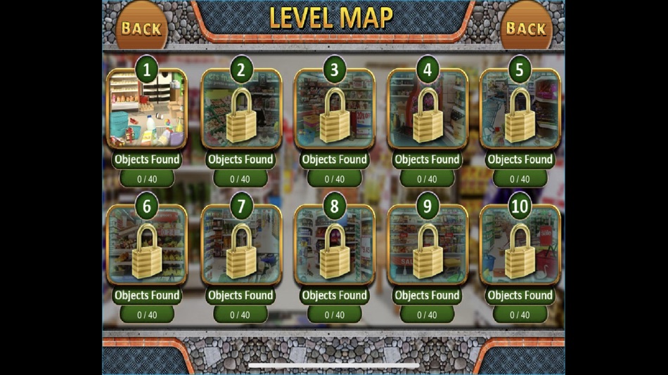 #5. Pack 5 - 10 in 1 Hidden Object (iOS) Podle: Big Leap Studios