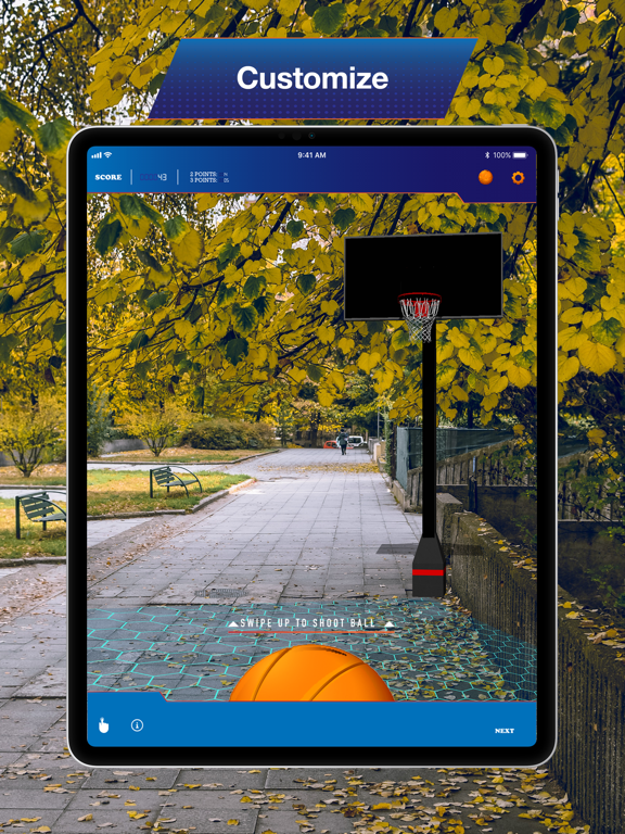 Screenshot #6 pour Hoops AR BasketBall Hard Mode