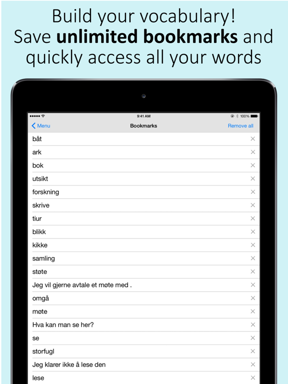 Screenshot #4 for Norwegian Dictionary.