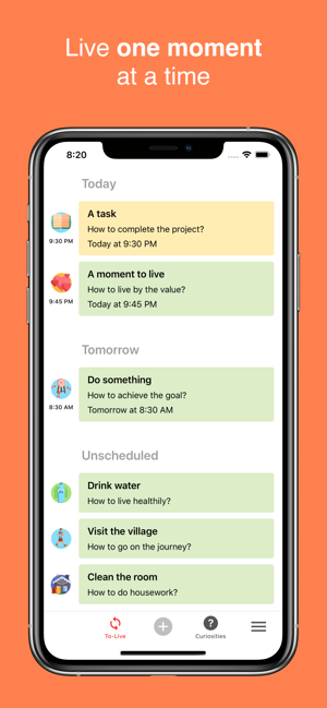 To Live: Mindfulness Todo List(圖2)-速報App