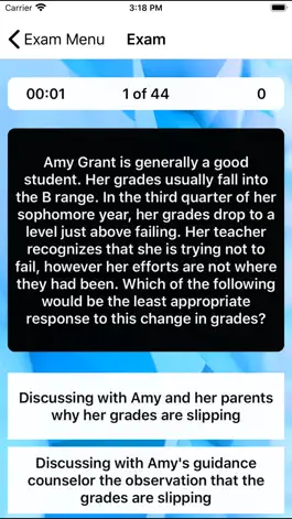 Game screenshot Praxis II PLT Early Childhood apk