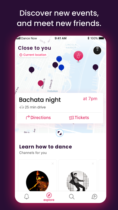 iDanceSocial iPhone screenshot 2 - Lifestyle app