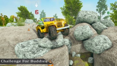 4x4 Jeep Rock Crawling Gameのおすすめ画像1