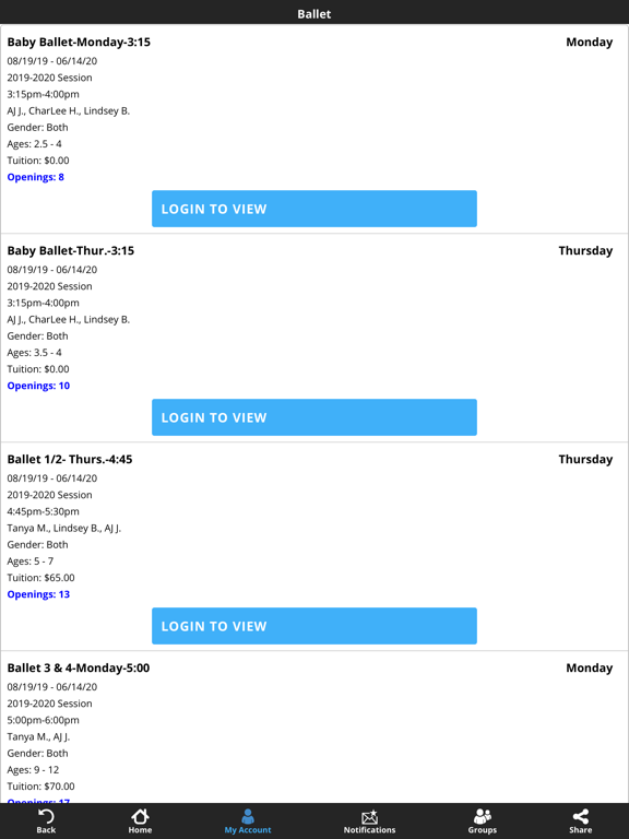 iRule Dance iPad screenshot 4 - Sports app
