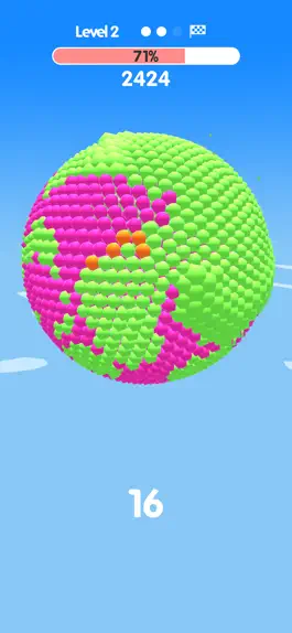 Game screenshot Ball Paint apk