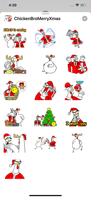 Chicken Bro Merry Xmas(圖2)-速報App