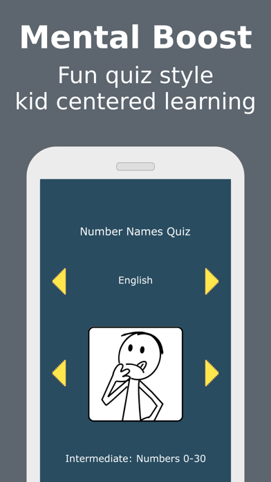 Screenshot #1 pour Number Names Learning Game