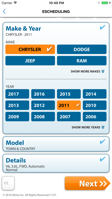 Dallas Dodge Chrysler Jeep RAM Screenshot