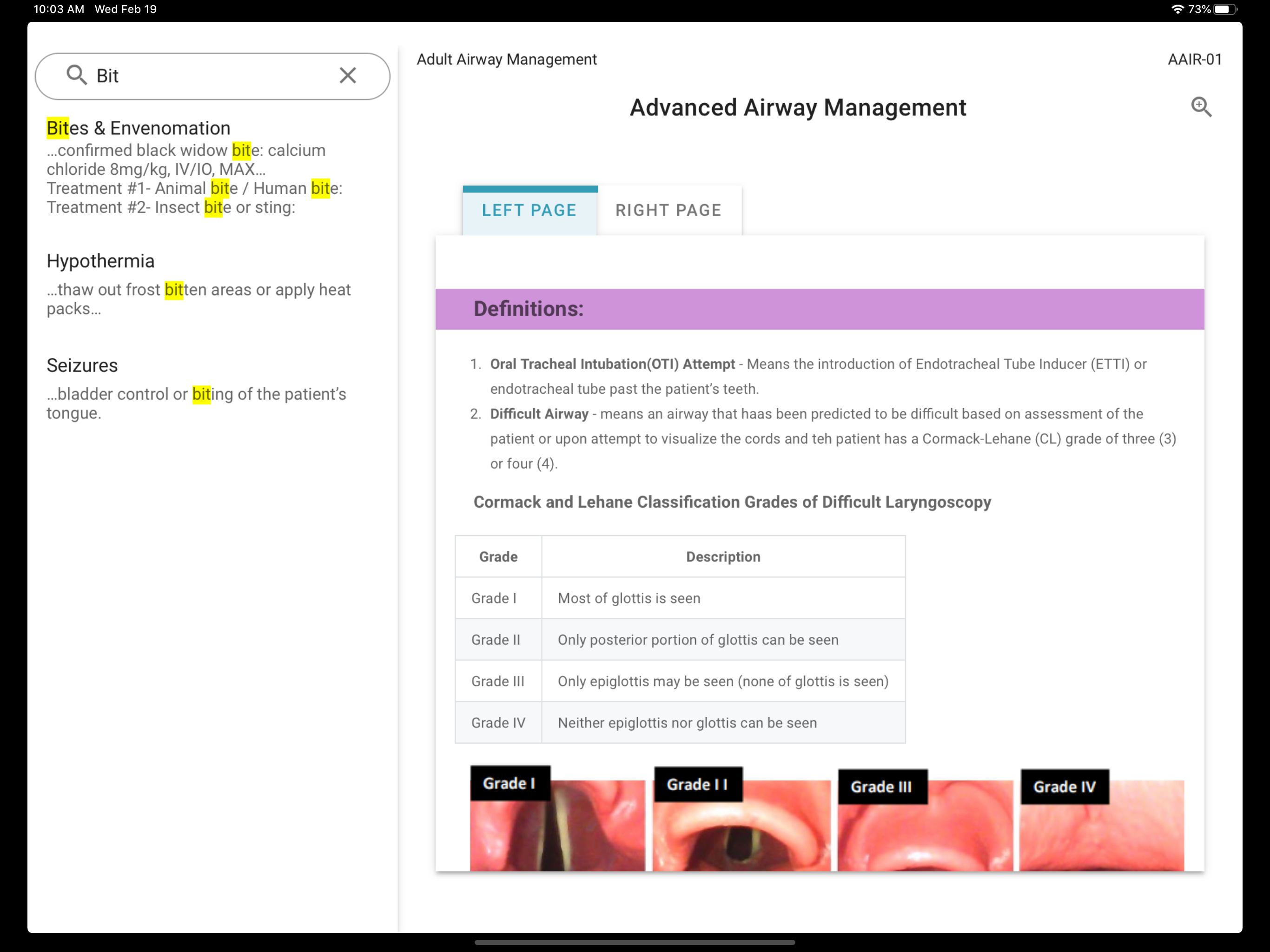 SJCEMSA Treatment Protocols