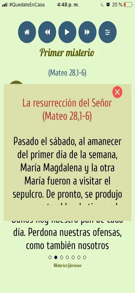 Santo Rosario con Audio