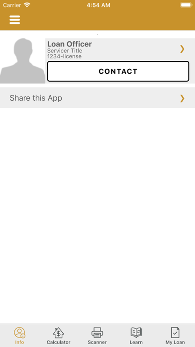 Capital Mortgage Funding Screenshot
