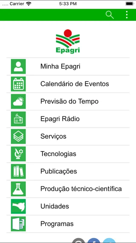 Epagri Mob screenshot 1 of 4
