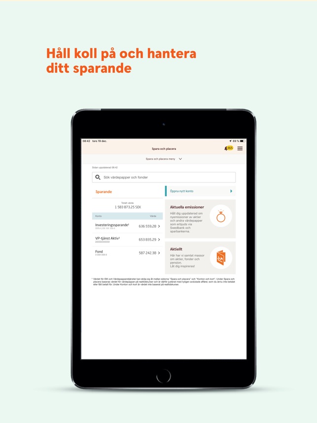 Swedbank privat i App Store