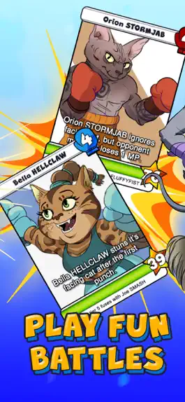 Game screenshot Boxing Cats CCG apk