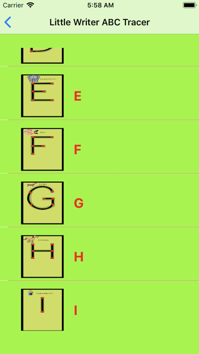 Screenshot #2 pour Little Writer The ABC Tracer