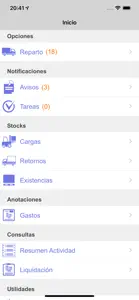 iReparto screenshot #1 for iPhone