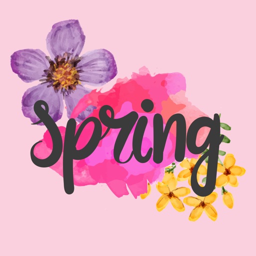 Spring Flowers Stickers Pack icon