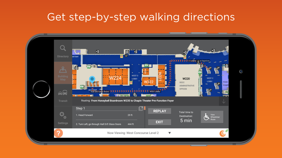 #2. OCCC Campus Wayfinding (iOS) 来自: Orange County Government