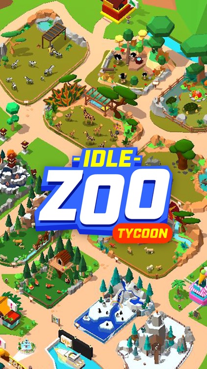 Idle Zoo Tycoon 3D screenshot-0