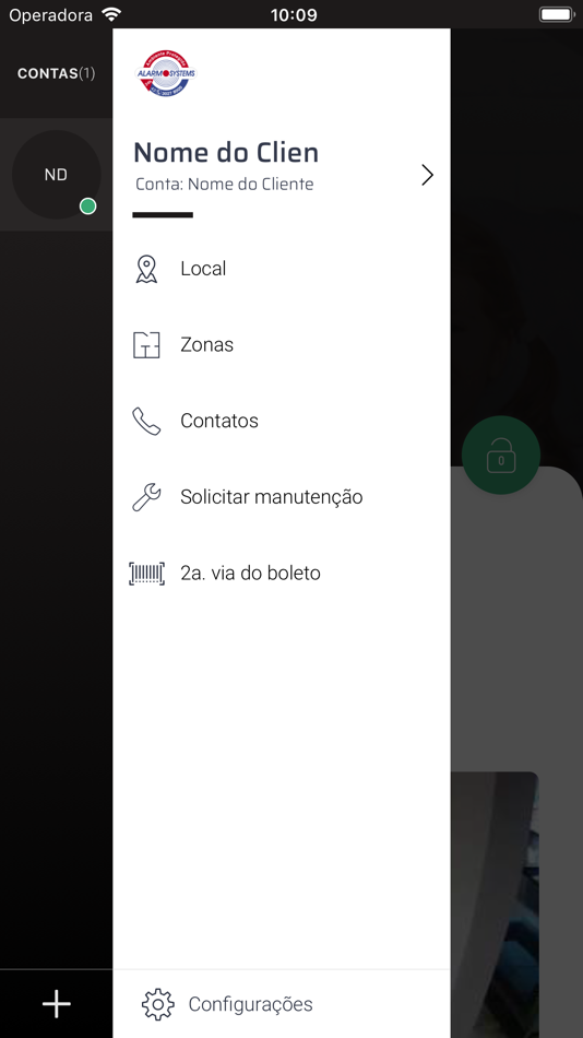 #2. AlarmSystems (iOS) Podle: ALARM SYSTEMS - COMERCIO DE SISTEMAS DE ALARMES EIRELI