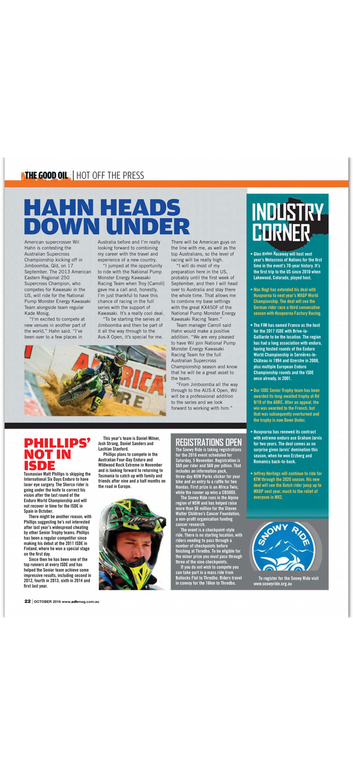 Australasian Dirt Bike