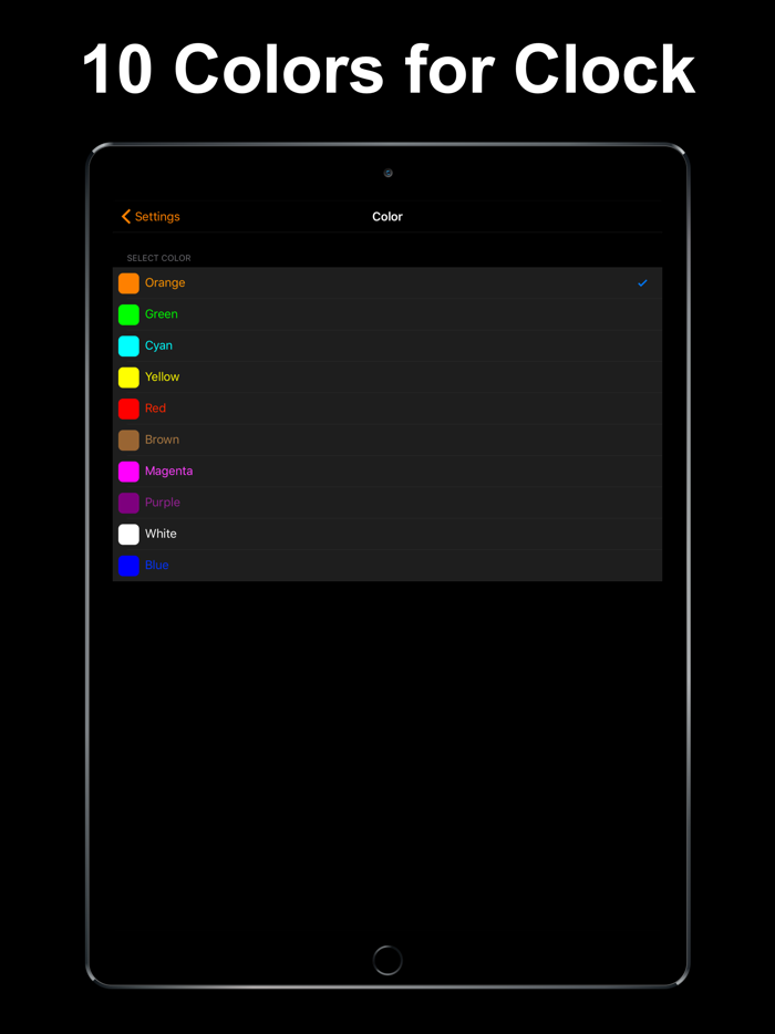 Table Clock with weather