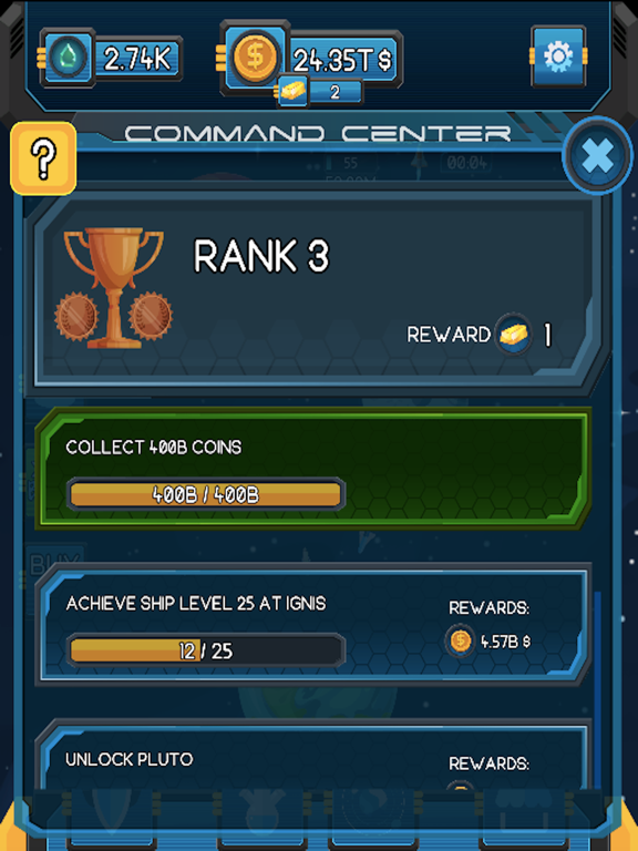 IdleX: Galaxy Wanderer iPad screenshot 3 - Games app