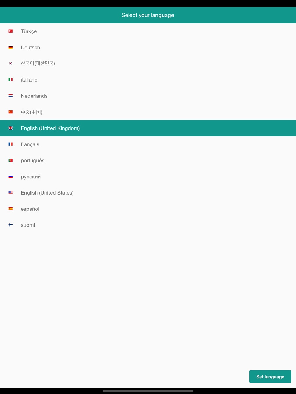 iPad screenshot