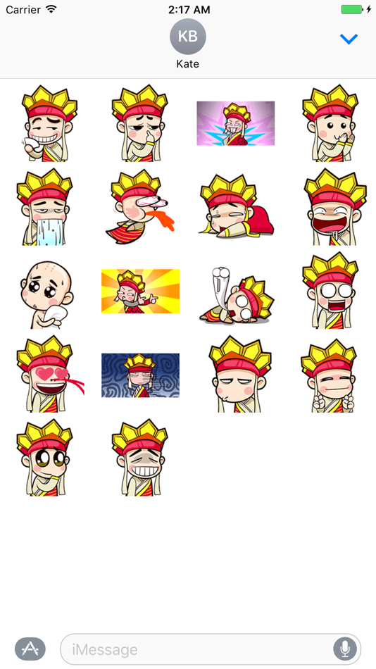 #1. Funny Chinese Monk (iOS) By: Kien Nguyen