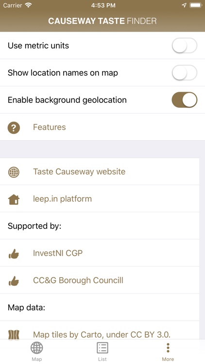 Causeway Taste Finder