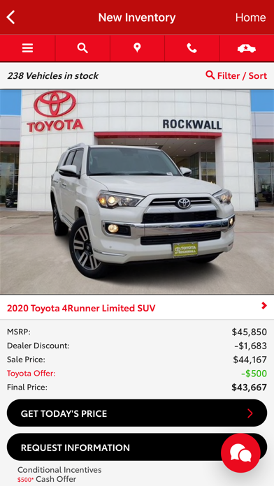 Screenshot #3 pour Toyota of Rockwall Dealer