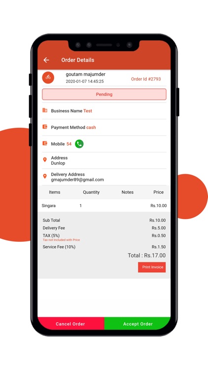 Order Manager screenshot-4