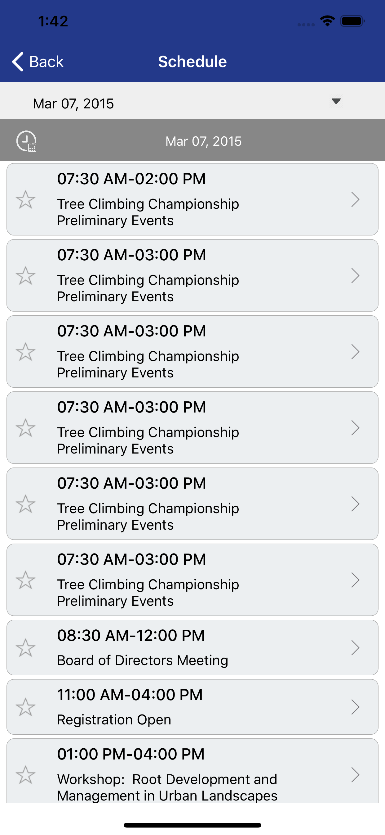 showPRO Events screenshot 3