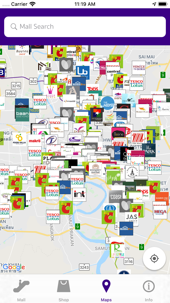 MallBee - Thailand Mall Maps